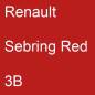 Preview: Renault, Sebring Red, 3B.